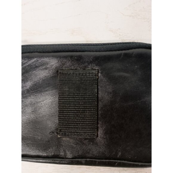 Vintage Harley Davidson Motorcycles Mens Wallet Black Leather Logo Zippered - Picture 4 of 7